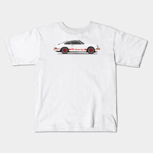 supercar 911 carrera rs turbo 1972 side red Kids T-Shirt